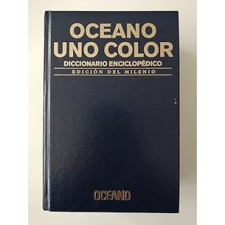 Diccionario enciclopédico. Océano Uno Color. Edición del milenio. Con CD-ROM